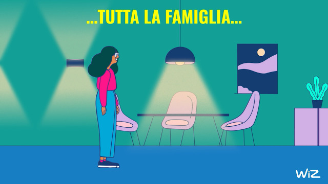 Wiz Wizmote, Telecomando Smart, Controllo Vocale, Controllo Tramite App, Wi Fi Bluetooth - 78922000 - Foto 5