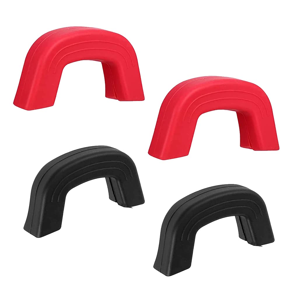 YWJLQH Lot De 4 Maniques En Silicone Pour Cuisine, Multifonctions, Résistantes à La Chaleur