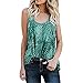Produktbild KBUY Große Größe Damen Tank Top Basic Oberteile sexy Ärmellose Sommer T Shirt Lose Fit Top Unterhemden Blumen/Leopard Muster Round Neck Damen Tank-Top Ärmelos Shirt Hemd Basictop Damentop Bluse S-5XL