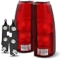 ACANII - For 1988-1998 Chevy/GMC C10 C/K 1500 2500 3500 Silverado Yukon Suburban Tahoe Tail Lights Lamps w/Circuit Board