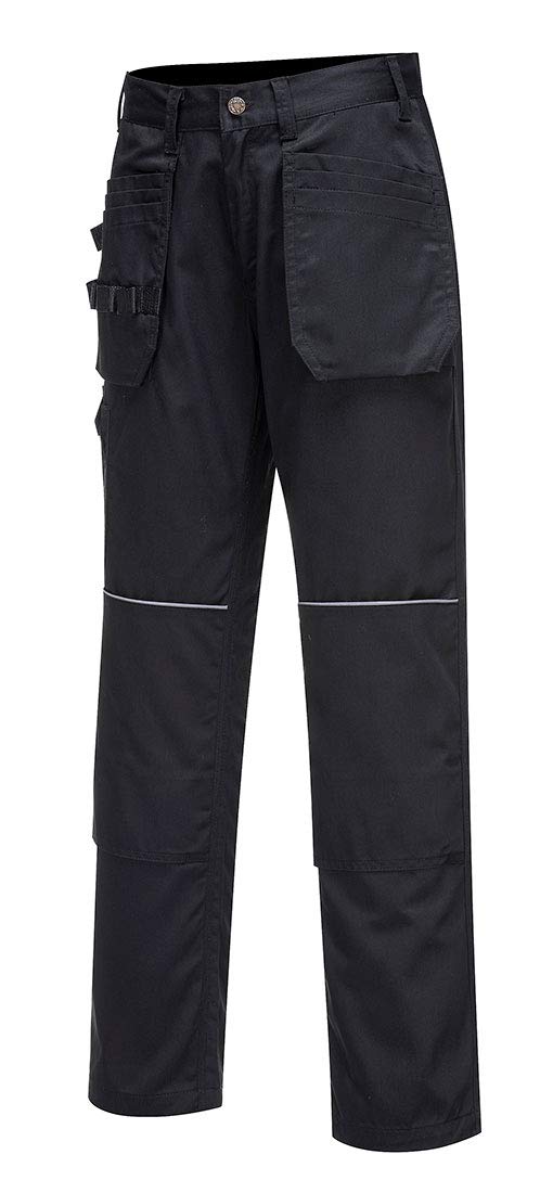 Portwest C720 Hose Polyester-Baumwolle Normalgröße Reflektierend Warnschutz
