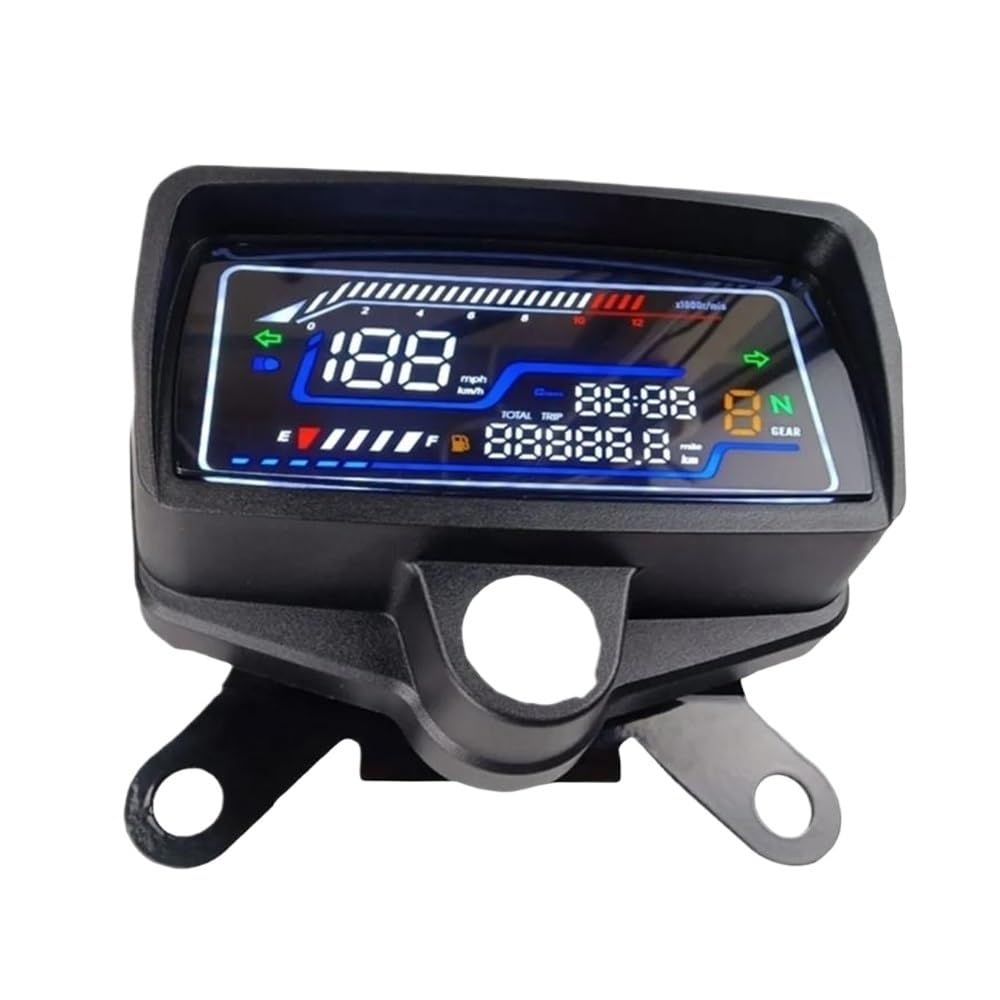 Digitale contagiri Tachimetro Digitale Contagiri QuadroStrumenti Per Moto Cruscotto Chilometraggio Per CG125 CG150 Indicatore Di Visualizzazione Del Calibro Velocità