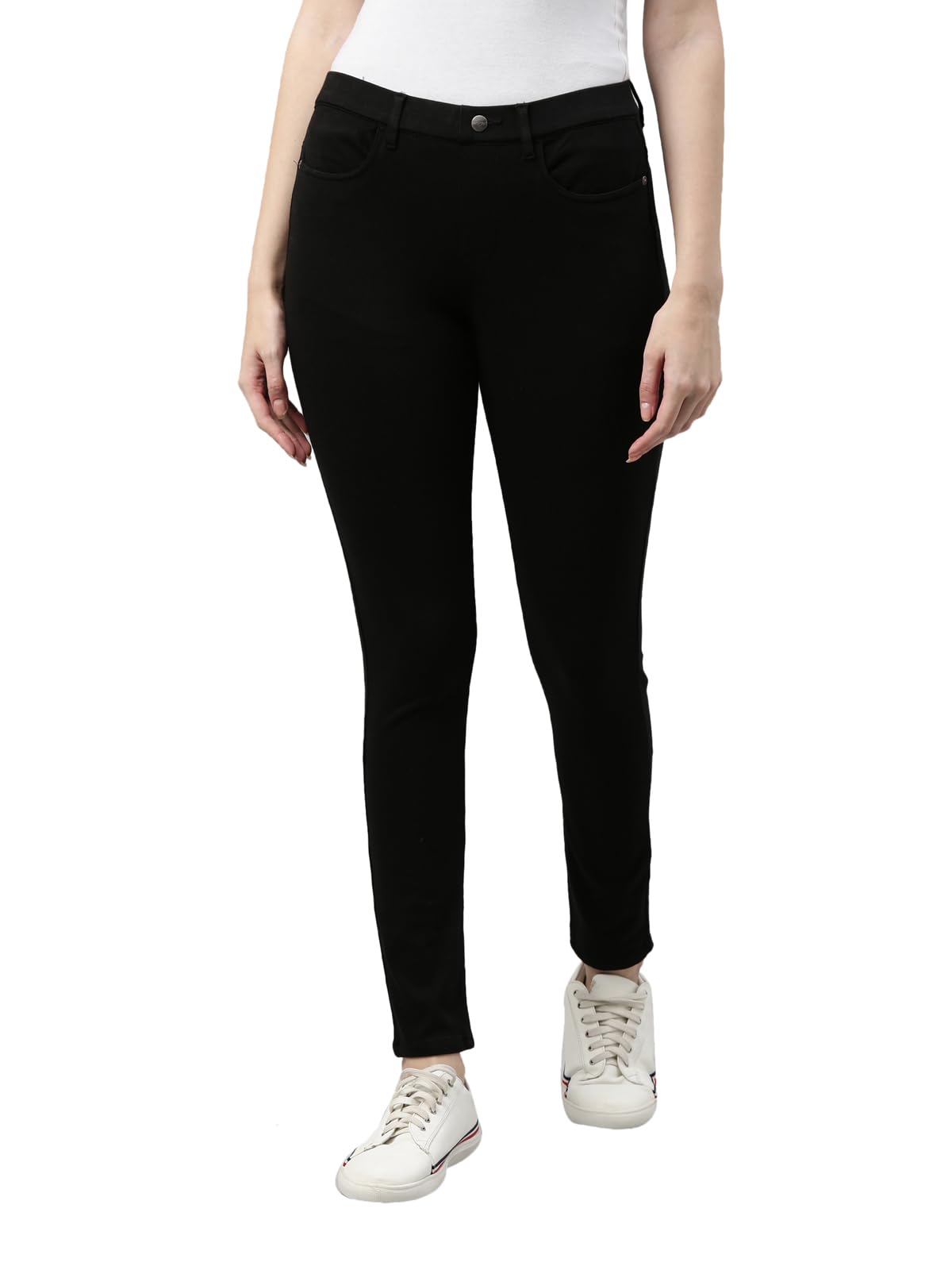 Women Solid Super Stretch Jeggings