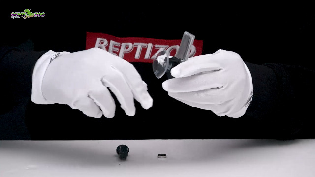 REPTI ZOO Reptile Terrarium Thermometer Hygrometer Digital LCD Display Pet Rearing Box Reptiles Tank Thermometer Hygrometer with Suction Cup - image 7