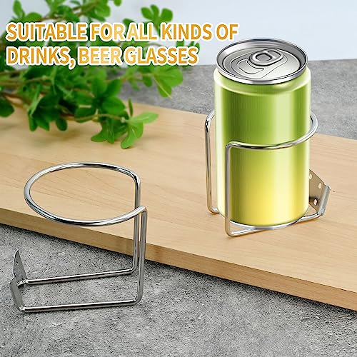 Portavasos de acero inoxidable para barco 6 piezas miniatura 7