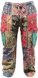 mehrfarbig Hose hergestellt aus 100% Baumwolle