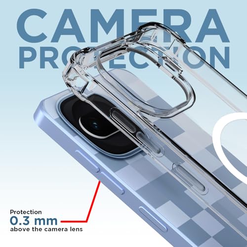 Image of Amazon Basics Back Cover for iQOO 15R 5G Mag-Safe Shockproof PC + TPU Protective Case Magnetic Support Bumper Case (Transparent Mag-Safe)