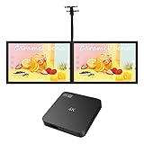 Lunzn Digital Signage Media Player Box sistema CMS Cloud libre convierte tu televisor en pantalla publicitaria… (YM05/1+8G)