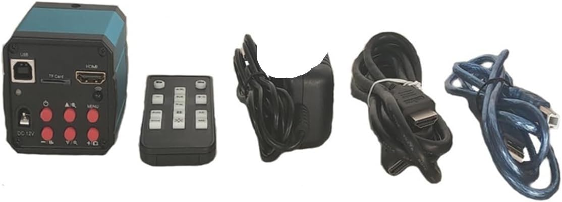 Lab Microscope Replacement Parts 8X-130X Continue Magnification Zoom Lens 14MP 1080P Industrial Digital Video Microscope Camera