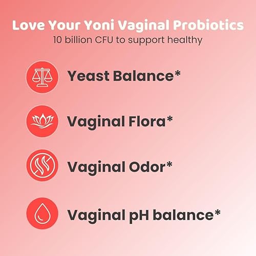 Miniatura 9 de Probióticos vaginales y prebióticos para mujeres - Apoya la salud vaginal y el equilibrio del pH - Probiótico para mujeres para la vaginosis