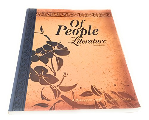 Of People: Literature Fourth Edition (A Beka Bo... B004U29J56 Book Cover