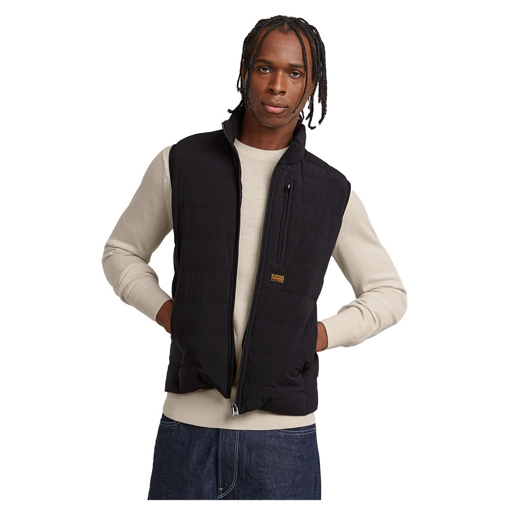 G-STAR Uomo Foundation Liner Vest, Nero (Dk Black D24277-D518-6484), Xxl-image