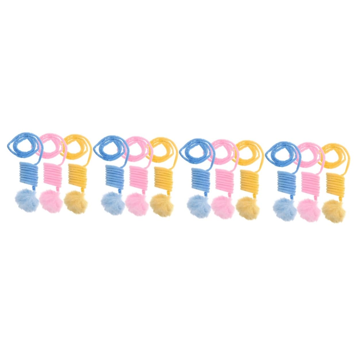 FRCOLOR 12pièces Jouets à Gratter pour Chats Boules à Gratter Intérieures avec Clochettes Accessoires Amusants pour Chats Amuser