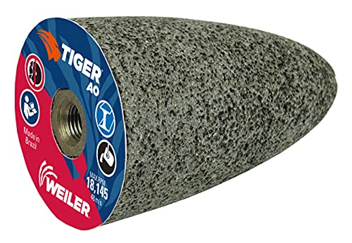 Cône de meulage portable Weiler Tiger AO type 16 meuleuse droite 51x76mm