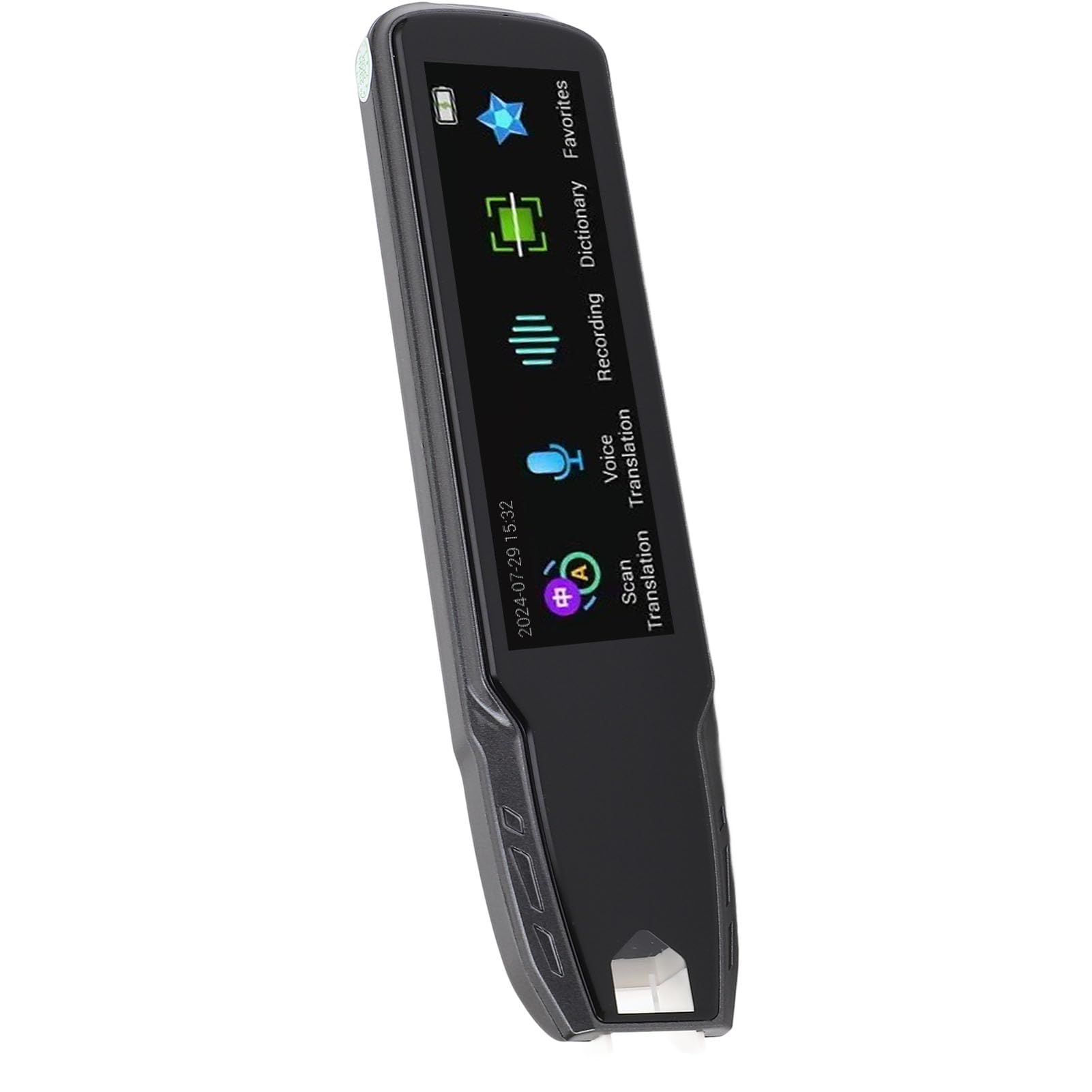 Fafeicy Penna per Traduzione Penna Traduttore Lingua Portatile con Scansione di Online Offline Funzione di Registrazione 1050mAh 2,75 Milioni di Vocaboli per Studenti Viaggiatori Lettura Libri (GRAY)