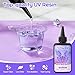 HeyClear UV Resin Kit 200g with UV Light, Molds and Casting Tools -Super Clear, Hard, Low Odor, Premixed and Fast Curing UV Glue for Coating, Jewelry Making, DIY Craft Decorations