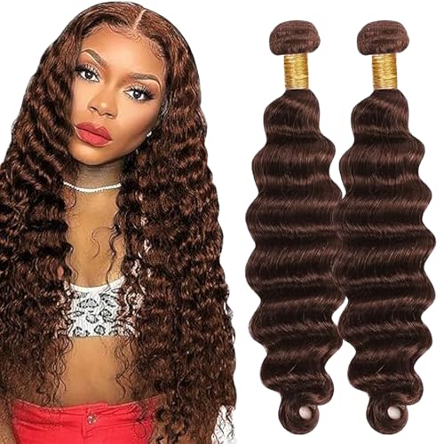 Extensiones de cabello humano para dar volumen con ondas profundas virgenes 1
