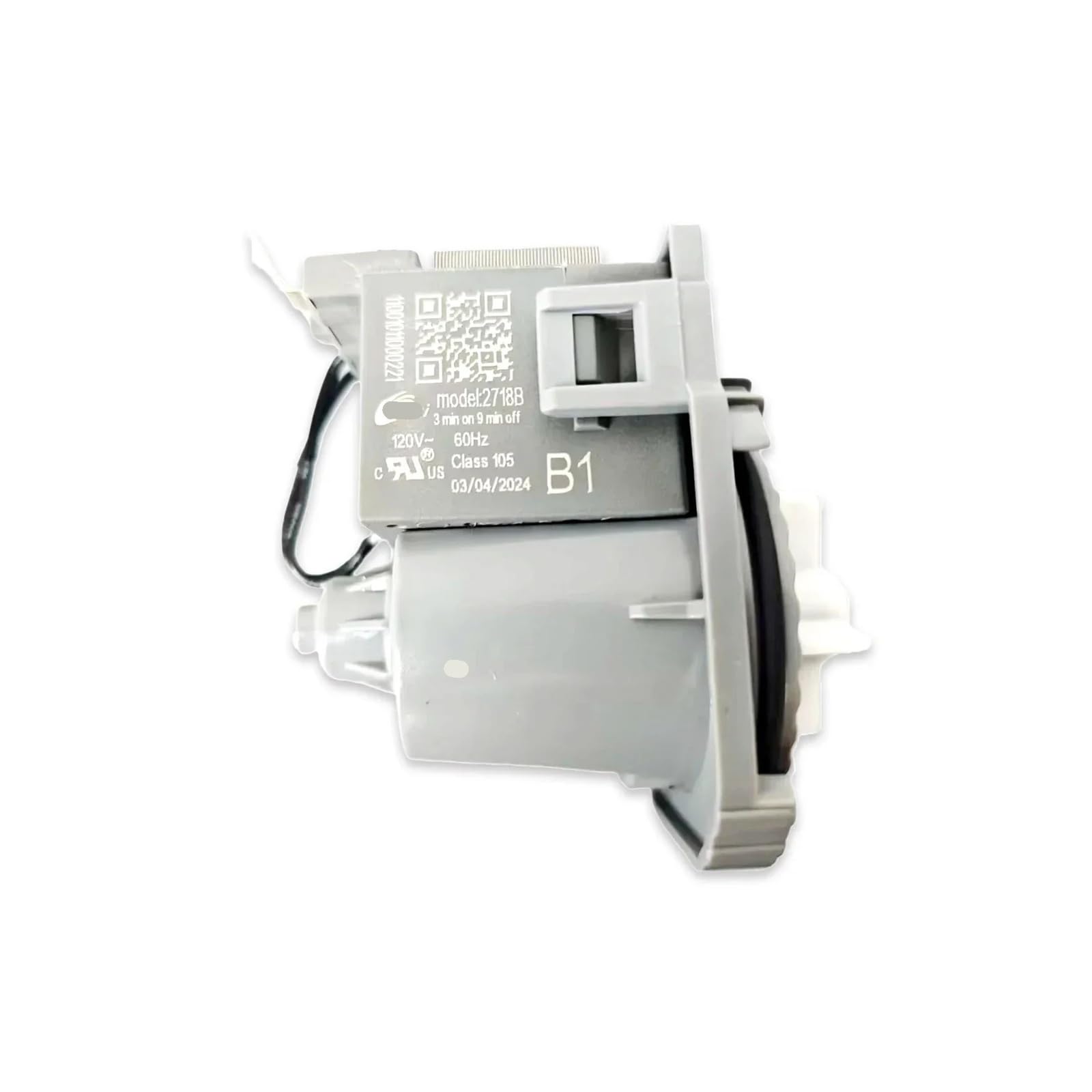 2718B 11001011000221 120V 60Hz (3min on 9min off) Dishwasher Drain Pump