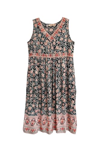 LA CERA Women's Printed Sleeveless Dress4