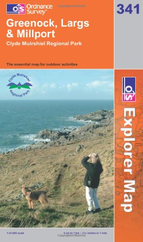 OS Explorer map 341 : Greenock, Largs & Millport