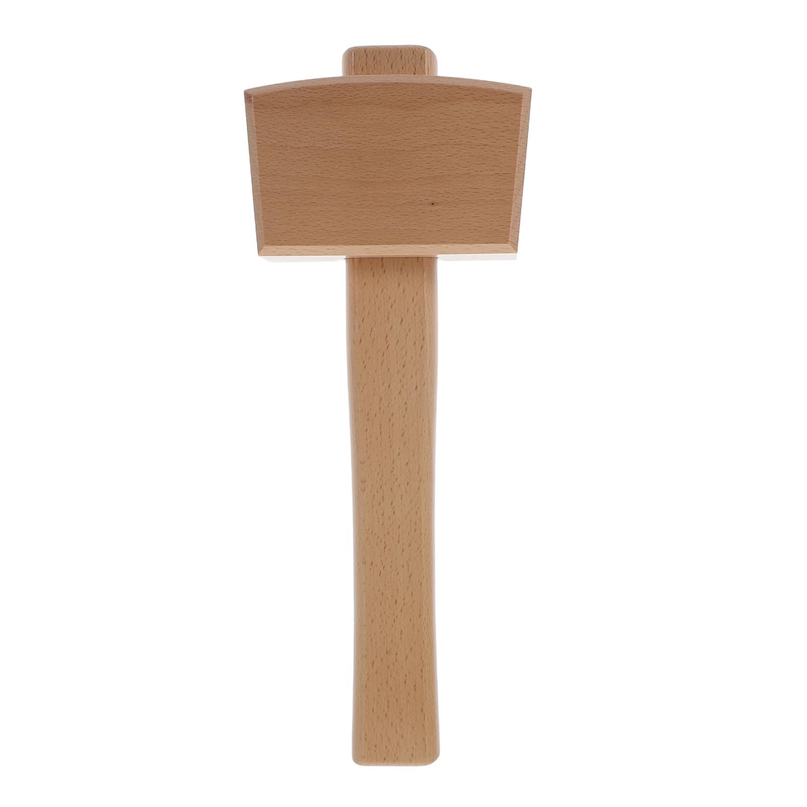 IWOWHERO Beechwood Handmade Hammer for Diy Woodworking Craftsmanship Tool Comfortable Grip for Leather Carving