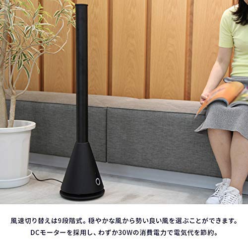 Amazon | ROOMMATE 羽無しスリムファン(TRUE OF THE TOWER) RM-83H