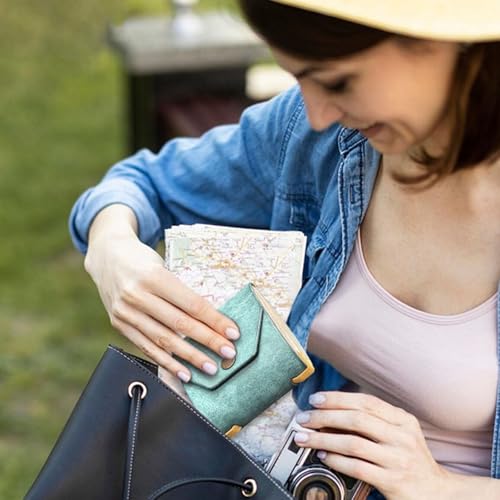 Cash Wrap Wallet with Clasp, Fast Cash Access Money Handy Holder for Cash Leather Money Holder Handy Purse Bands Wallet Organizer4