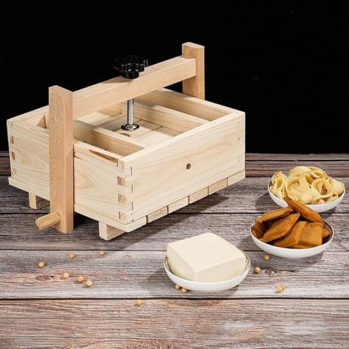 Moule de fabrication de tofu en bois pour éviter le plastique jetable