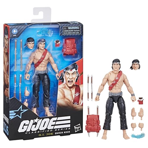 G.I. Joe Classified Series #116, Quick Kick Figura 15 cm