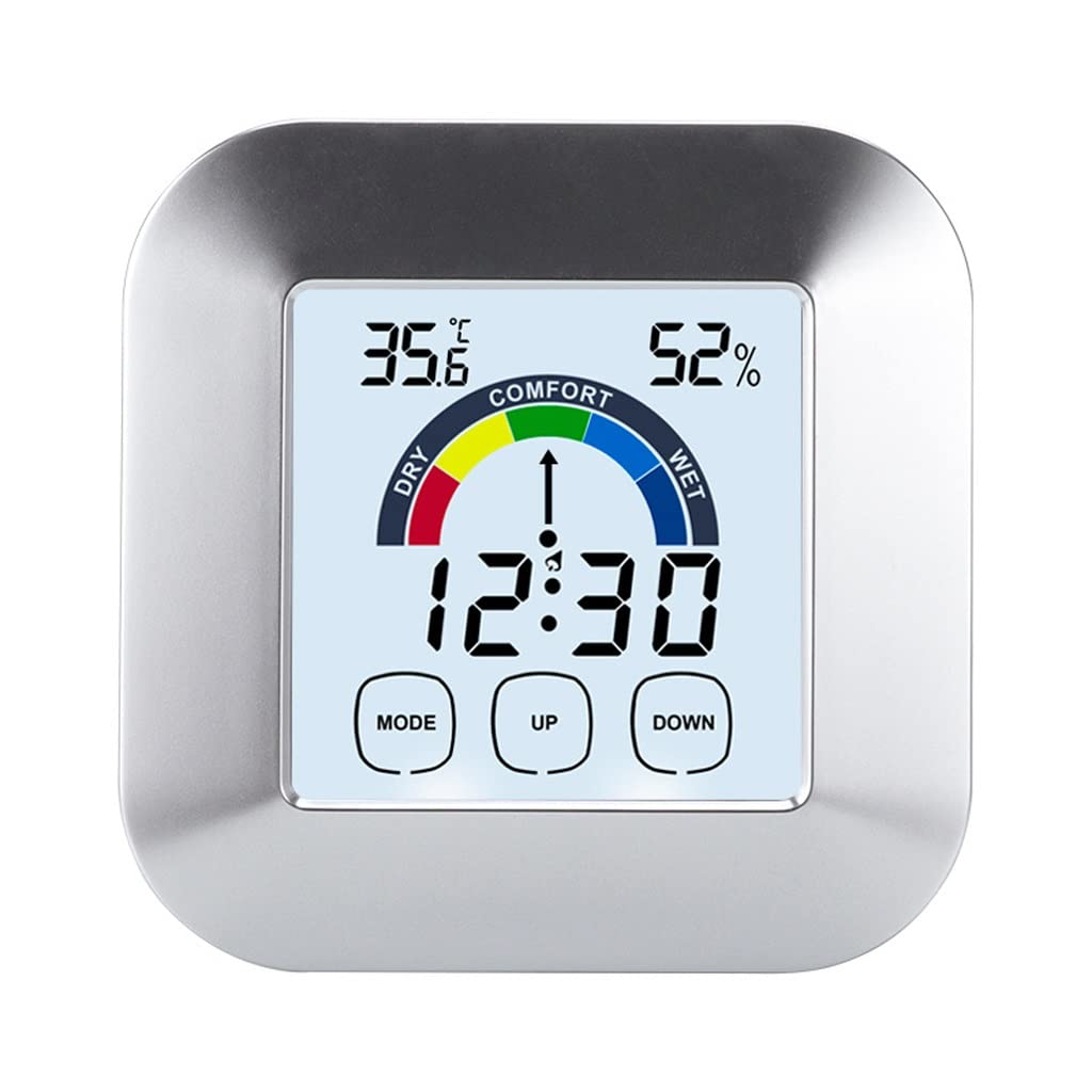 Orologio elettronico Multifunzione, termometro Ambiente, Display Touch Screen Creativo per la casa con Comfort
