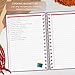 Clever Fox Recipe Book Spiral – Make Your Own Family Cookbook – Blank Recipe Notebook Organizer – Empty Cooking Journal to Write In Recipes – Medium Size, 6.3”x8.3”, Hardcover (Purple)