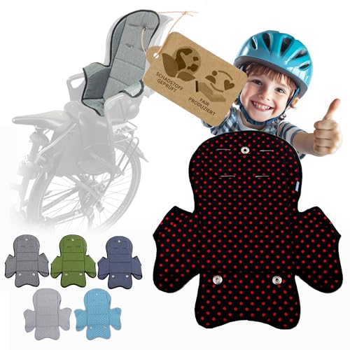 BAMBINIWELT Ersatzbezug Sitzkissen Bezug Auflage für Fahrradsitz...