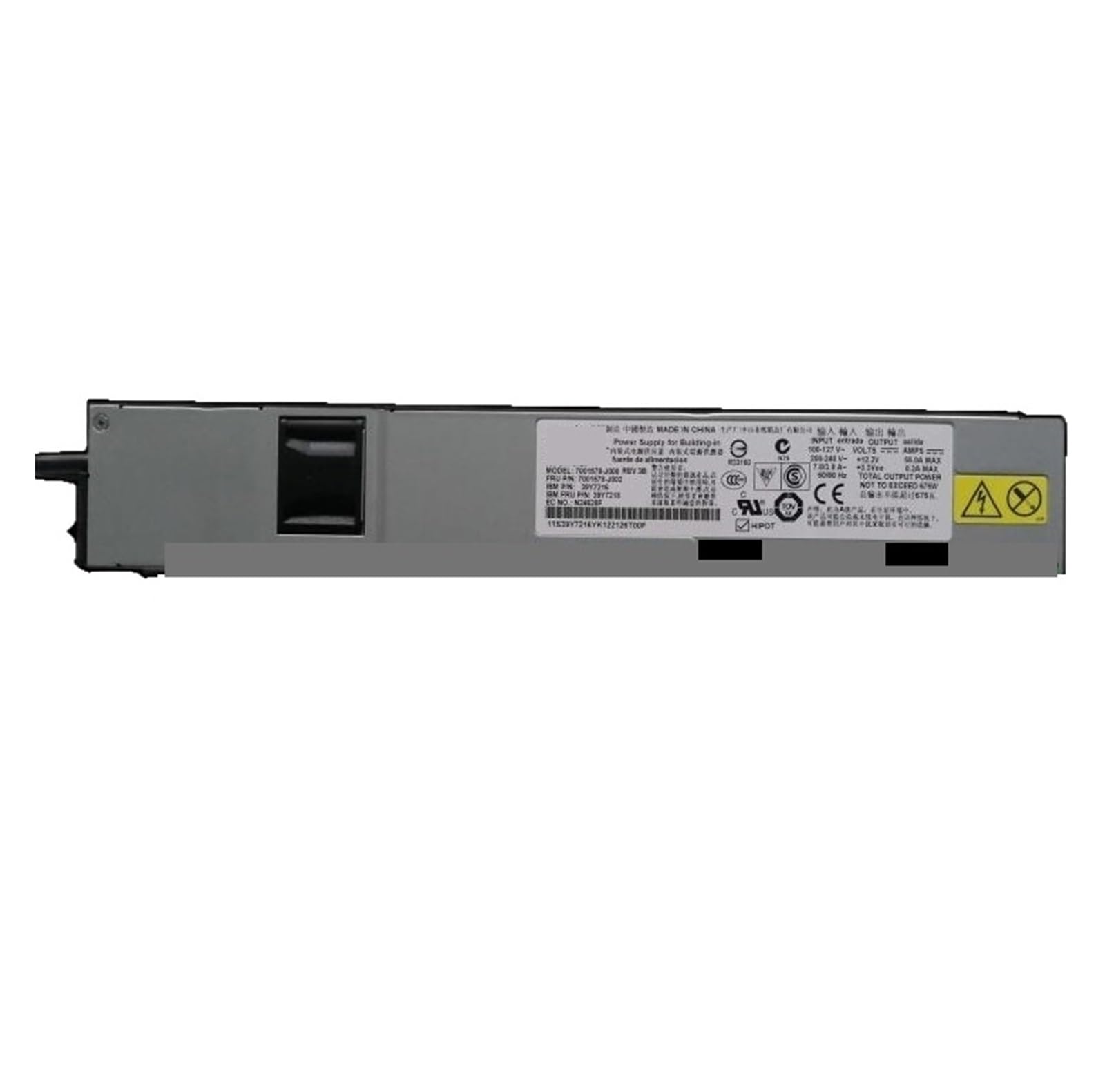 EGTDSFGJA Power supply 39Y7216 39Y7218 675W for 3650M2 M3 3550M2 M3