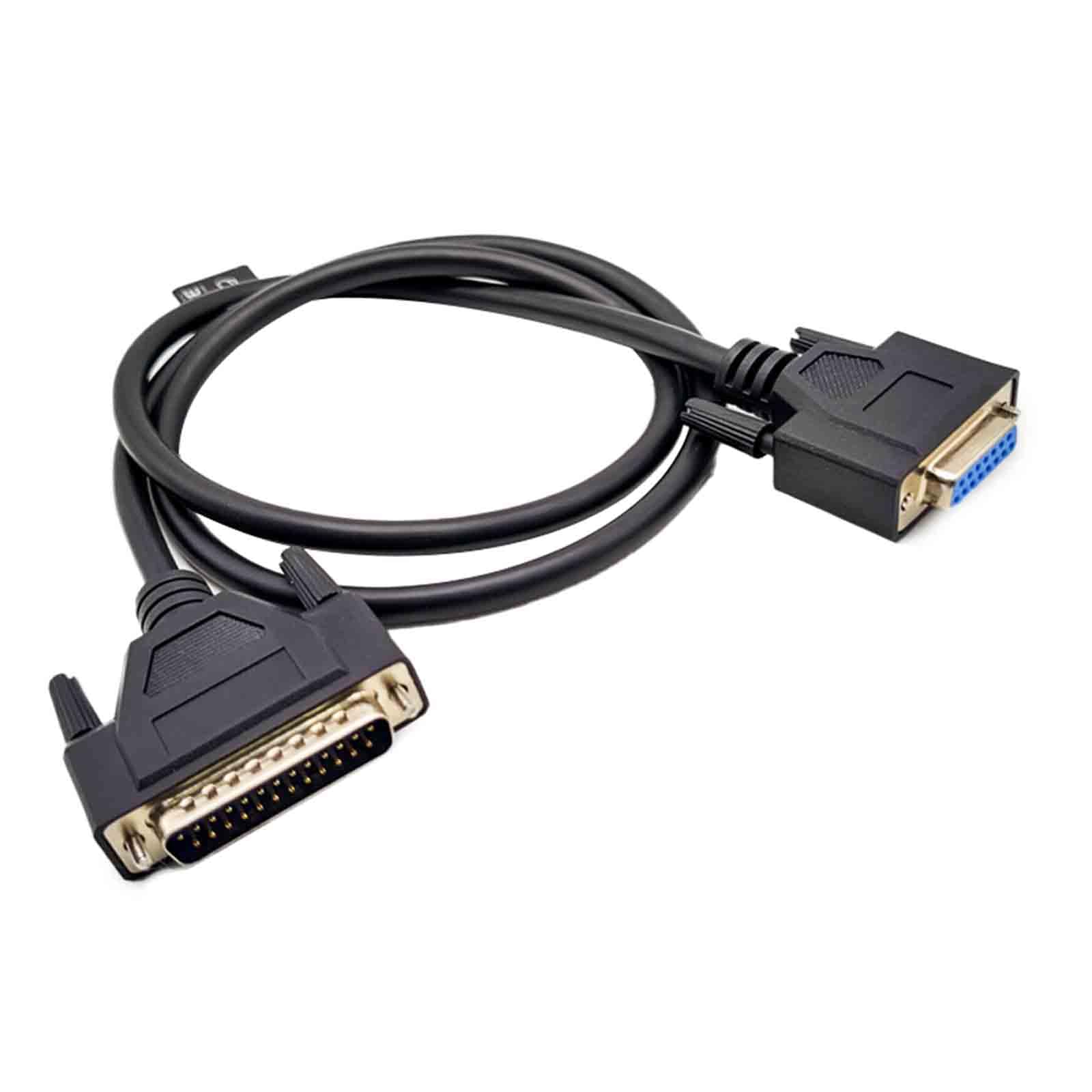 GXMRHWY DB25 Male to DB15 Female Cable 1 Meter