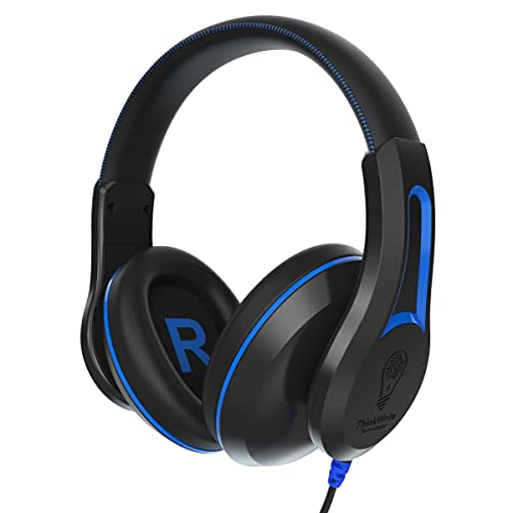 TWT Audio Ergo TW200 Premium Over-Ear-Kopfhörer, kabelgebunden, 3,5-mm-Klinkenstecker | Geräuschreduzierend, langlebig, für Klassenzimmer, Schule, Studenten und Lehrer, universelle Gerätekompatibilität
