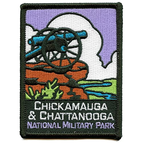 Chickamauga and Chattanooga National Military Park Patch Civil War Travel Embroidered Iron On