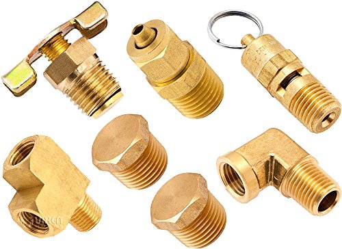 Vixen Horns Onboard Train/Air Horn Tank Installation Kit VXK9903