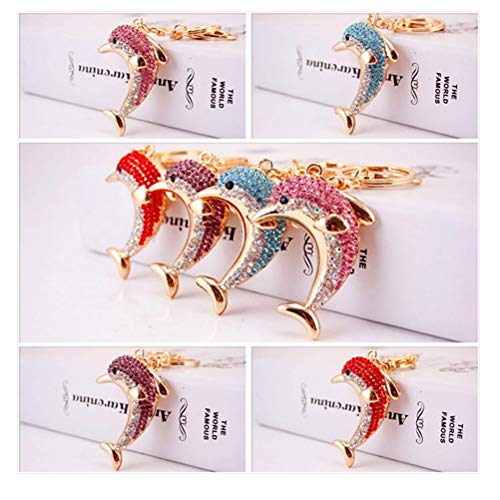 Chaveiros Para Mulheres Chaveiro De Golfinho De Diamante Chaveiro De Golfinho De Cristal Chaveiro De