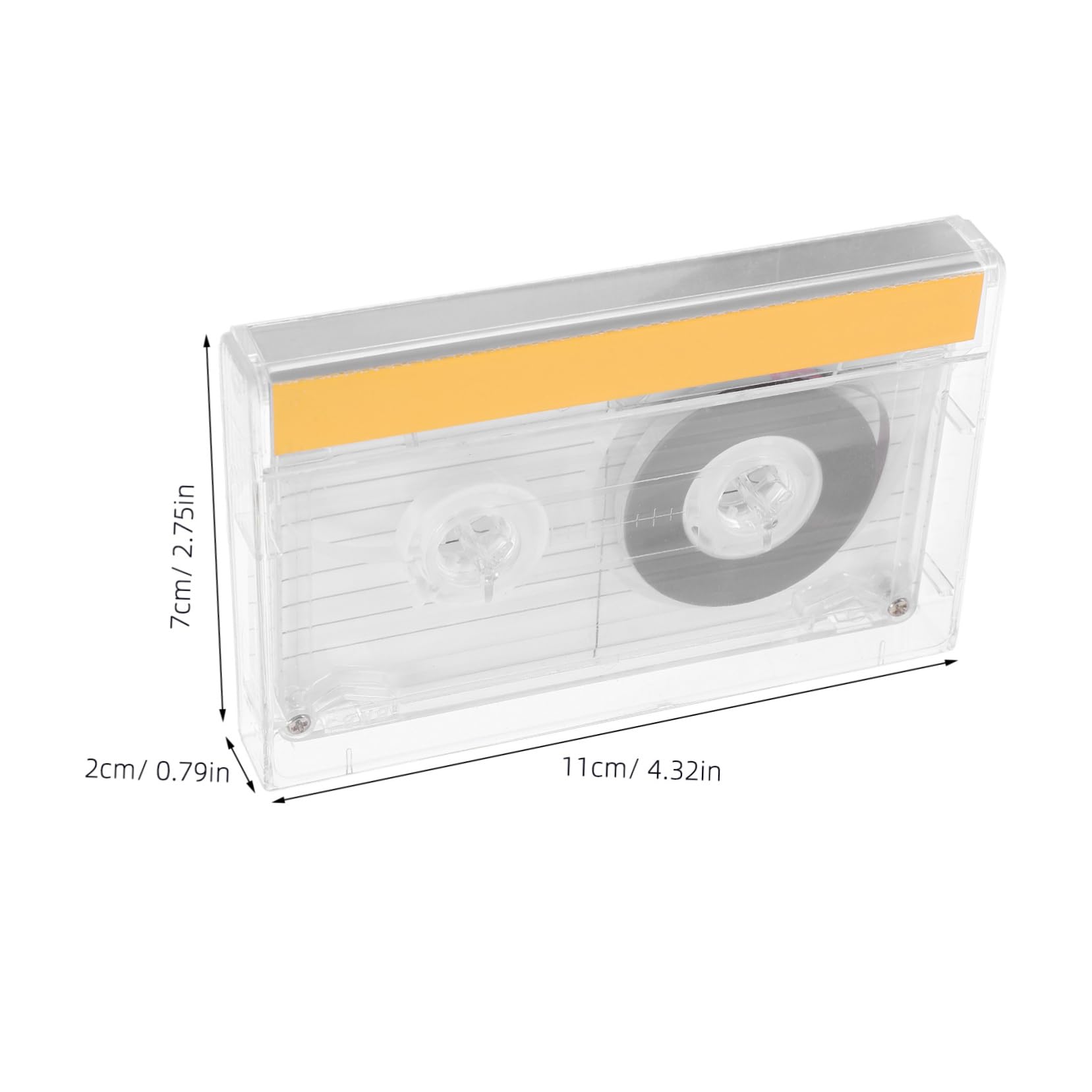 KICHOUSE Cassette Tape DIY Decoration Handcraft Accessory Retro Decor Audio Tape Wall Hanging