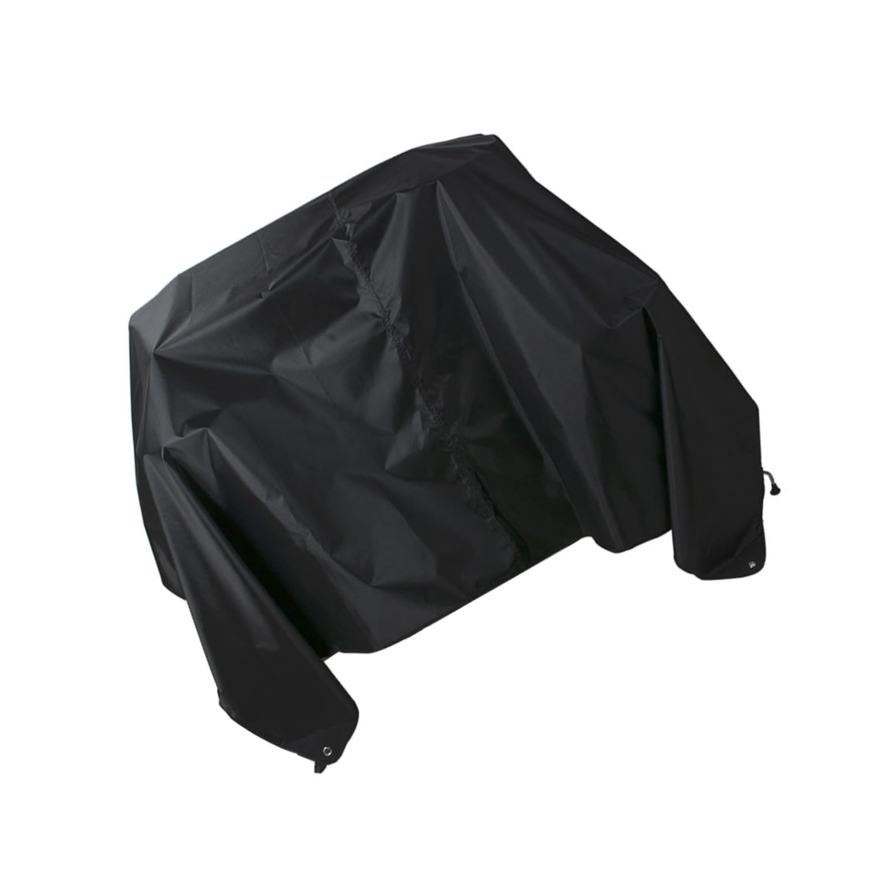 SOLUSTRE Funda para Batería y Resistente de Tela Oxford, Funda Flexible Negra y Plateada para Batería de Jazz, Cubierta Protectora Anti Polvo y Protección Solar para Instrumentos Musicales