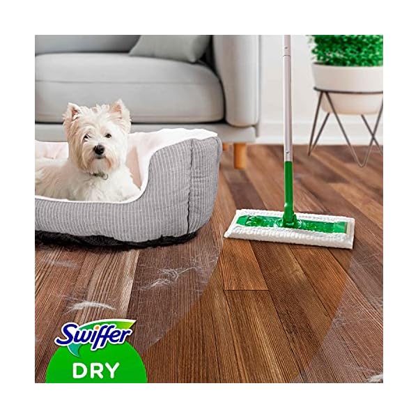 Swiffer Bodenwischer Trockene Bodentücher Wischer ideal gegen Staub, Tierhaare & Allergene – Bild 6