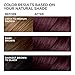 L'Oreal Paris Feria Multi-Faceted Shimmering Permanent Hair Color, Chocolate Cherry, Hair Dye Kit, Pack of 2