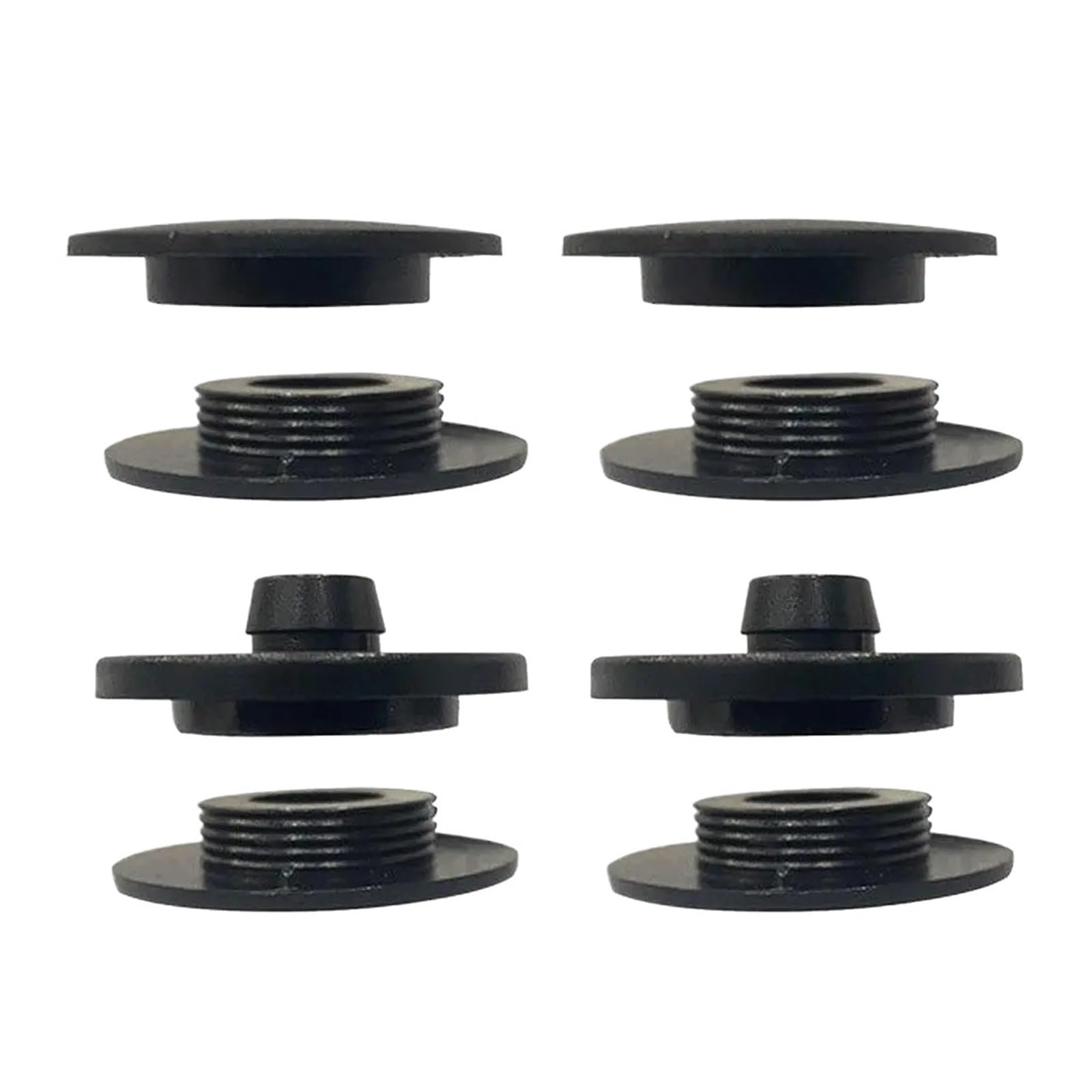 KXFVYNE Car Floor Mat Anti-Skid Fixer Grips Layer Fixed Clips Fixing Clamps Buckle Interior Accessories(2 Set)