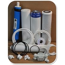 Reverse Osmosis RO Service & Maintenance Kit with Replacement Filters & Membrane