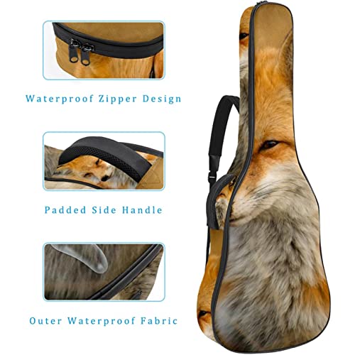 Hondank Housse de protection en éponge épaisse imperméable pour guitare acoustique électrique basse classique… - Les Beatles, Paul McCartney, John Lennon, RIngo Starr, George Harrison Hondank Housse de protection en éponge épaisse imperméable pour guitare acoustique électrique basse classique… – Image 5