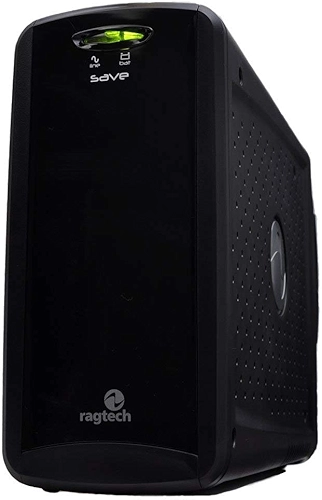 RAGTECH – Nobreak New Save Home NSH 600 – 600VA/300W – 1 bateria 12V/5Ah – Bivolt – 6 tomadas – Modelo 4125