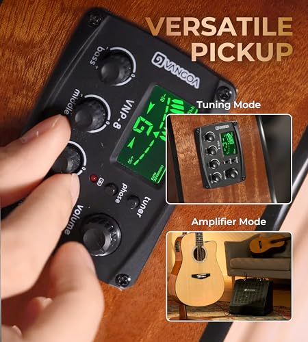image for Vangoa Electric Acoustic Guitar Kit for Beginners Adults Full Size Cut