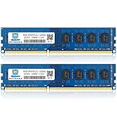 motoeagle DDR3L-1600 UDIMM PC3L 12800U 16Go (2x8Go) DDR3L 1600MHz 8GB 2Rx8 PC3 12800U 240-Pin CL1...