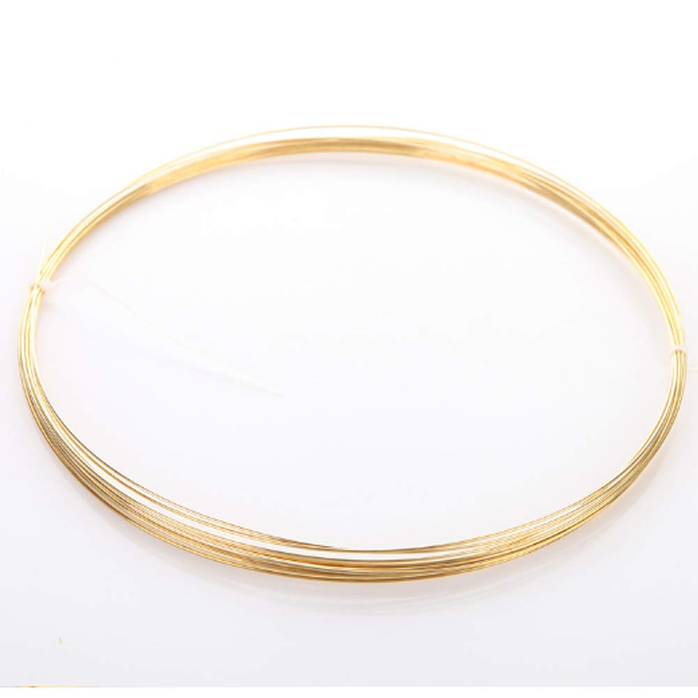 QZDIANGE H62 Brass Wire for Jewelry Making,DIY Craft, Decorating Diameter 3-2Mm/Diameter 2.5Mm