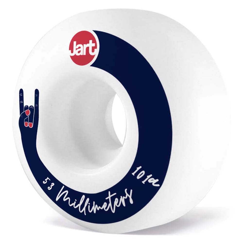 Jart Skate Or Die 53mm 102a Wheels Pack Roues Adultes Unisexe Blanc Taille Unique